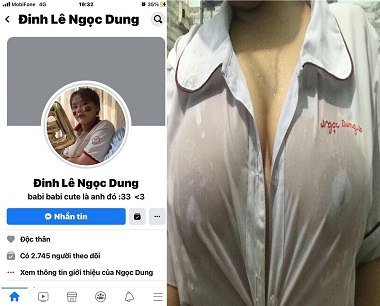 Nữ sinh Đinh Thị Ngọc Dung lộ clip làm tình